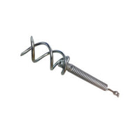 DOUBLE ROUND WIRE COILED CORKSCREW